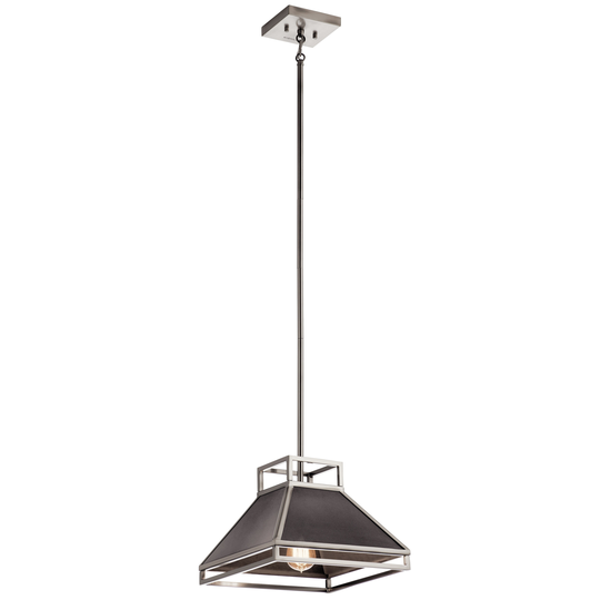 Kichler Lighting Grendel 1-Light Pendant Classic Pewter