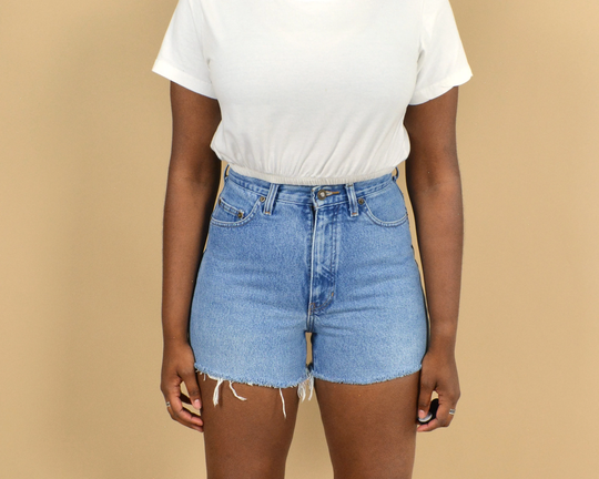 Express Size 27 Cutoff Vintage Denim Shorts