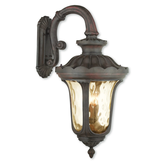 Livex Lighting Oxford Imperial Bronze 4-light Outdoor Wall Lantern