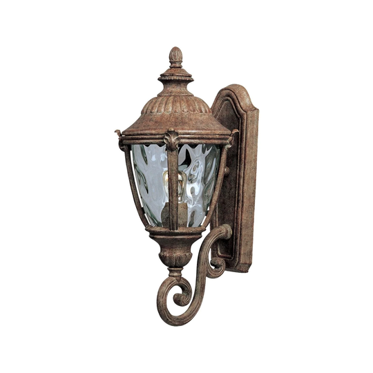 Maxim Vivex Water Glass Shade Morrow Bay 1-light Outdoor Wall Mount Light