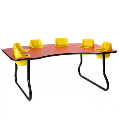 Kid's 7 Piece Novelty Activity Table & Chair Set