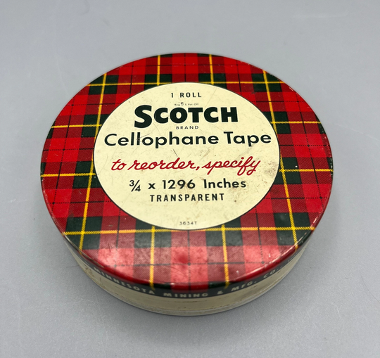 Vintage Scotch Tape Tin