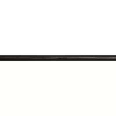 Constantine 12" x 0.75" Infused Resin Metal Pencil Liner Tile Trim in Wrought Iron
