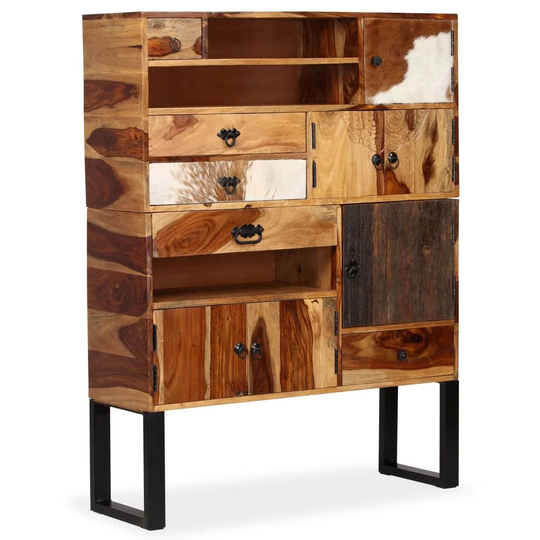 Sideboard Solid Sheesham Wood 39.4"x11.8"x51.2"