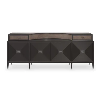 Gallerie 91.5" Wide 2 Drawer Birch Solid Wood Sideboard