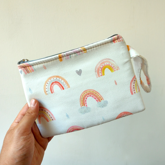 Personalized Gifts Rainbow Pencil Case School Supplies | Girls Kids Name Pouch For