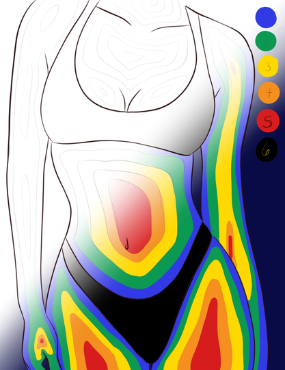 Paint By Numbers Thermal Or Gradient Kit Outline/ Pre Drawn Canvas/stretched Panel/ Adults/Diy/ Art Partyadult