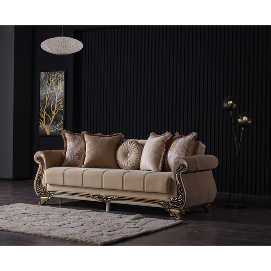 Kary 3 Seat Convertible Sleeper Sofa