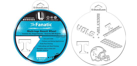 University Of Tennessee Stencil Wheel - The Fanatic