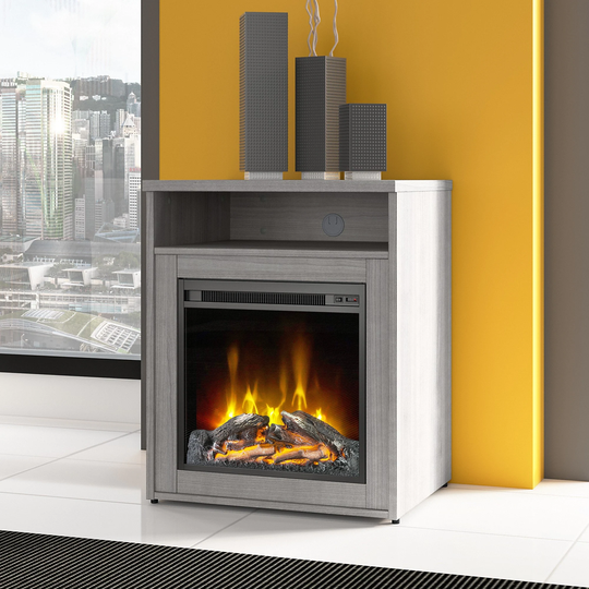 400 Series 24W Electric Fireplace by Bush Business Furniture