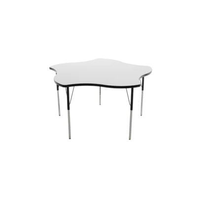 Whiteboard Table Markerboard Table Dry Erase Table - Activity Legs - Surf - 48"W x 48"L