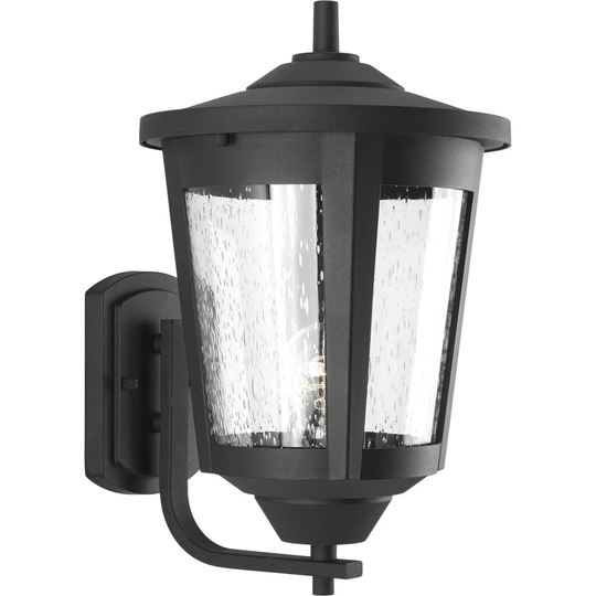 East Haven 1-light Black Transitional Outdoor Wall Lantern Light - 21.250" x 16.500" x 12.250"