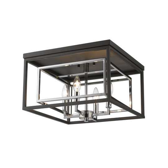 Euclid 4 Light Flush Mount