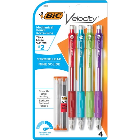 Wholesale BIC Velocity Comfort Grip Mechanical Pencil: Discounts on BIC Mechanical Pencils BICMVP41BLK