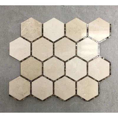 Honeycomb Mosaic Wall & Floor Tile