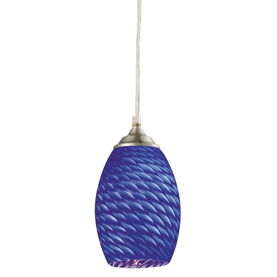 Jazz Brushed Nickel 1-light Mini Pendant