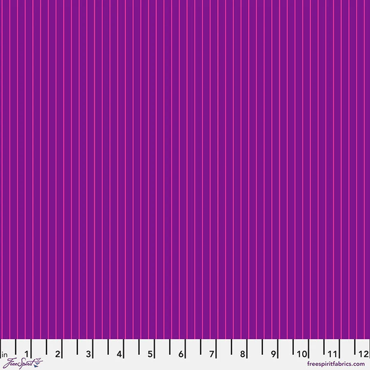 Tiny Stripes - Aster True Colors Collection Tula Pink