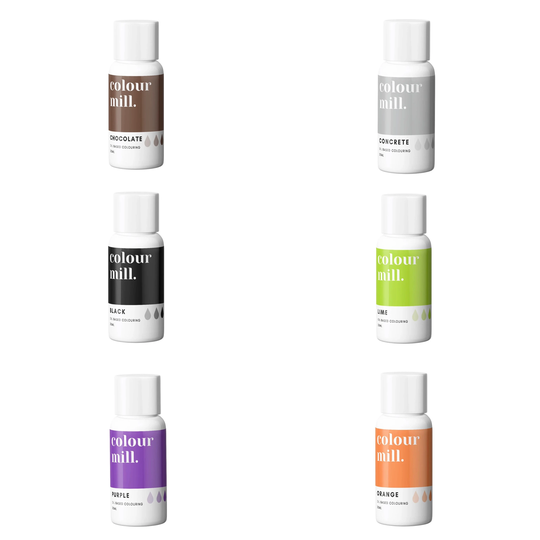 Colour Mill - Oil Based Coloring Halloween Combo Pack 20Ml 6 Colors