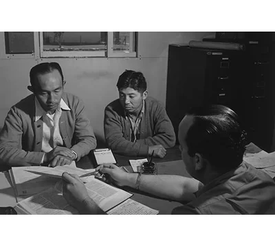 Bunkichi Hayashi, Project Attorney by Ansel Adams Photographic Print