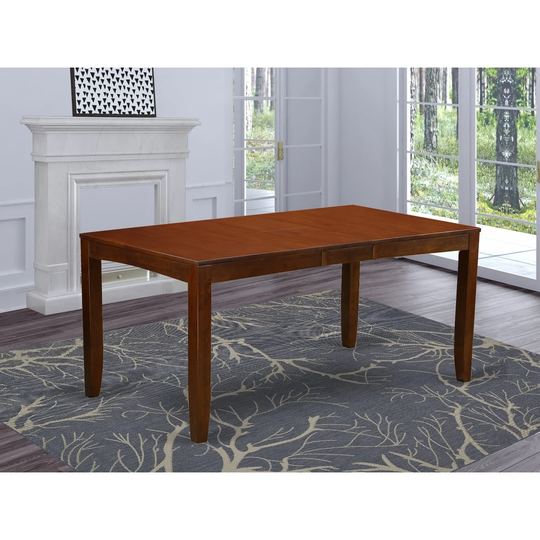 Lynfield Dining Table - Cappuccino Table Top Surface and Cappuccino Finish (Finish Option)