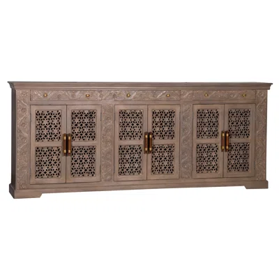 Canora Grey 102" Long Sirius Carved Sideboard