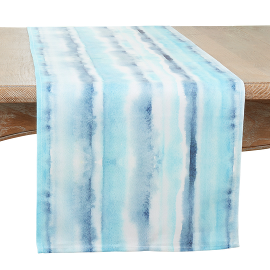 Watercolor Design Long Table Runner