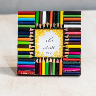 Leimomi 3" X 3" Single Picture Frame in Multi-Color