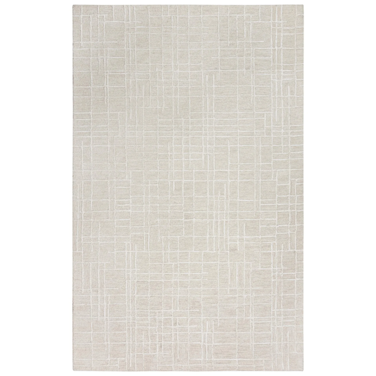 Alora Decor Classic Ivory Hand-tufted Wool Rug