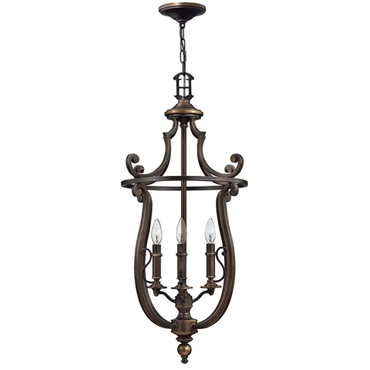 Hinkley Lighting 4 Light Indoor Lantern Pendant from the Plymouth