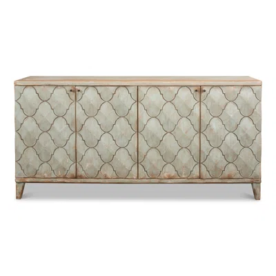 Gustave 72" Wide Pine Wood Sideboard