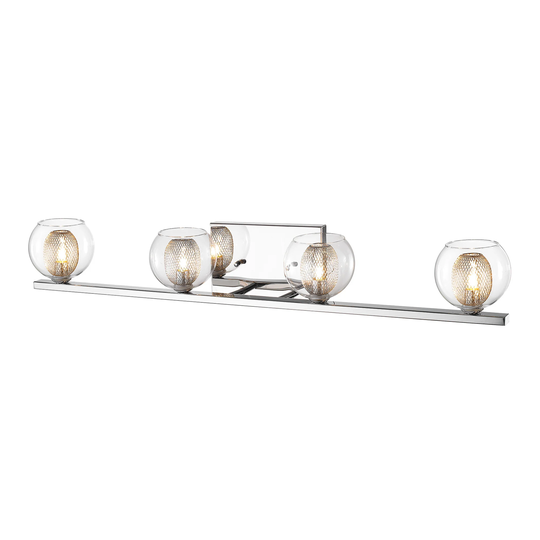 Avery Home Lighting Auge 4-light Chrome Vanity