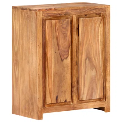 Loon Peak® Sideboard 23.6"X13"X29.5" Solid Wood Acacia