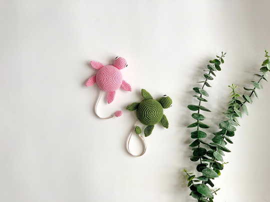 Crochet Seaturtles Tapemeasure, Christmas Gift For Special Someone Crochet Turtle Tape Measure, Animal Sea