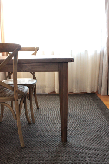 Provincial Farmhouse Dining Table, Reclaimed Wood Rustic Kitchen Shipping Included
