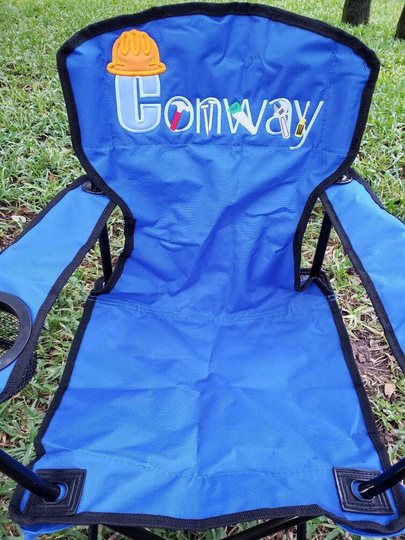 Kids Tool Time Construction Chair