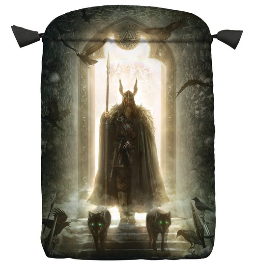 Runic Tarot Bag Pouch Wicca Wiccan Witch Craft Witchcraft Pagan Perfect For Crystals Runes Pendulum Cards Oracle Deck Magic Magick