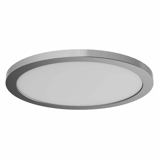 DVI Lighting DVP38938CH3K One Light Flush Mount Avro Chrome (3000K) - One Size