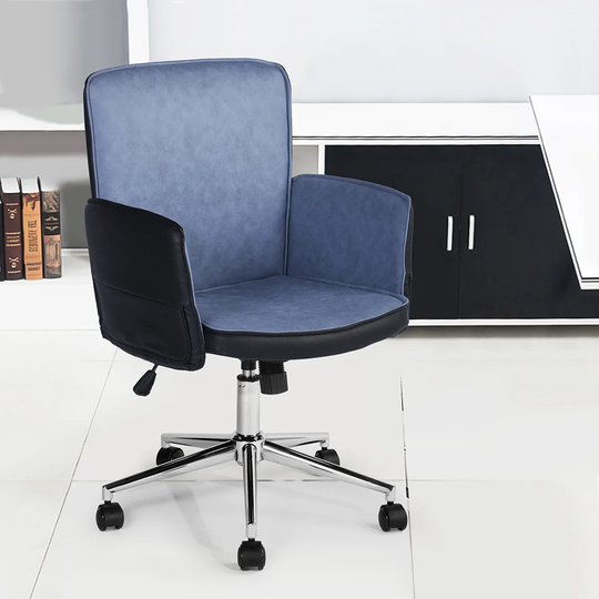 Porch & Den Ann Adjustable Swivel Home Office Chair
