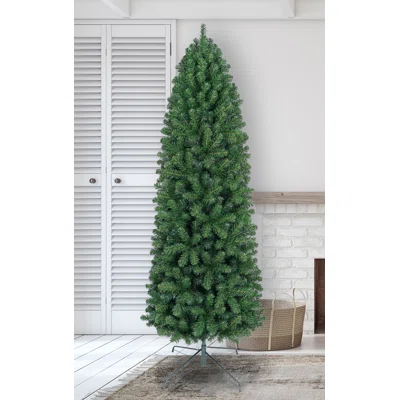 Slim Pencil Green Pine Tree Artificial Christmas Tree