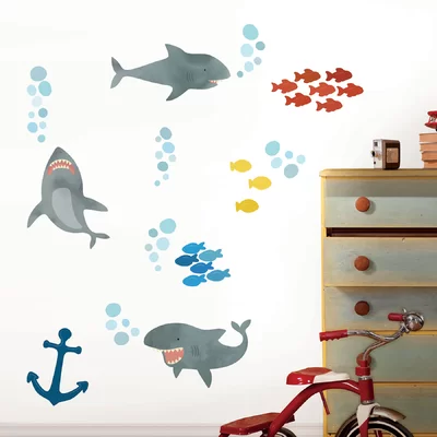Hering Shark Attack Wall Decal