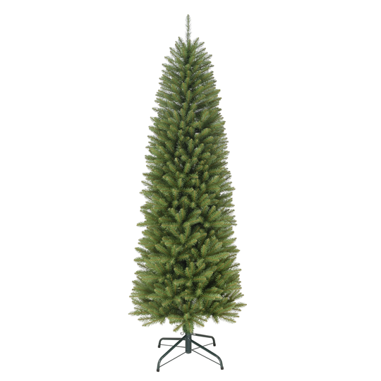 Puleo International 6' Pencil Fraser Fir Artificial Christmas Tree with Stand, Green