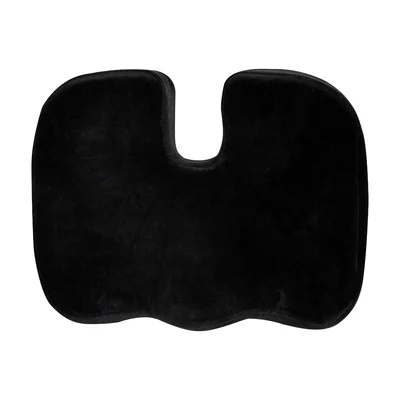 Contoured Office Chair Cushion - Certi-PUR US Certified 100% Memory Foam