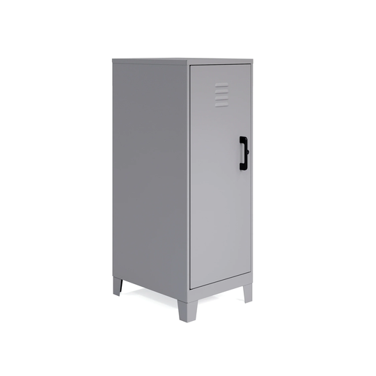 42.5"H 3 Shelf Vented Door Storage Locker Cabinet