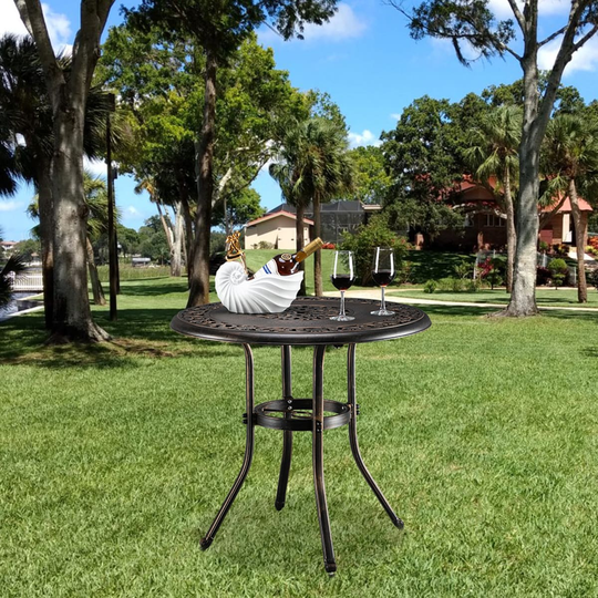 Durable Round Dining Table for Outdoor