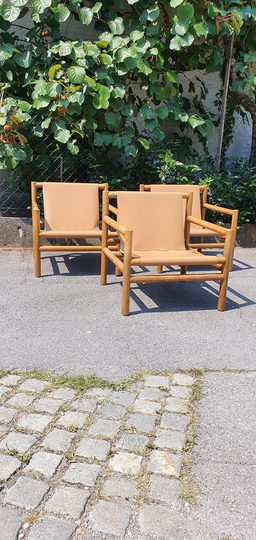 1 Of 3 Mid-Century Modern Armchair/stol Kamnik 1960S Yugoslavia Lounge Chair/Sling Chair/ Branko Ursic/Barbara