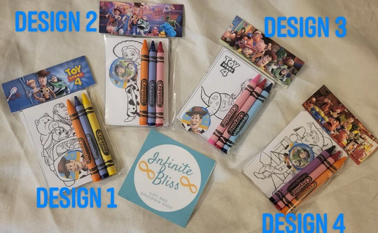 Toy Story Coloring Packs | Pages Party Favor Crayola Crayons