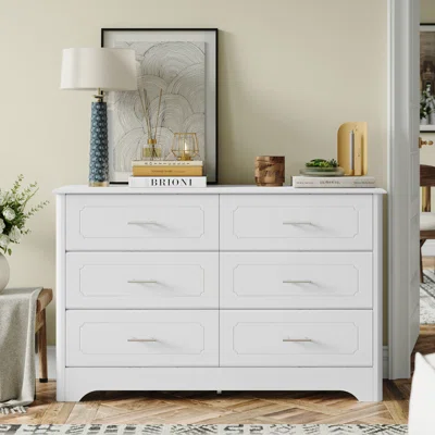 Ramyia 6 Drawer 46.45" W Double Dresser