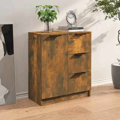 23.6" Wide 3 Drawer Sideboard
