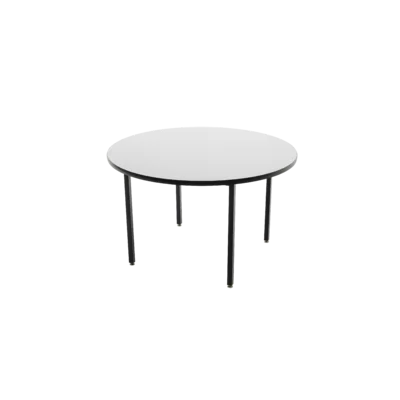 Whiteboard Table Markerboard Table Dry Erase Table - Utility - All Welded - Round - 36" Diameter
