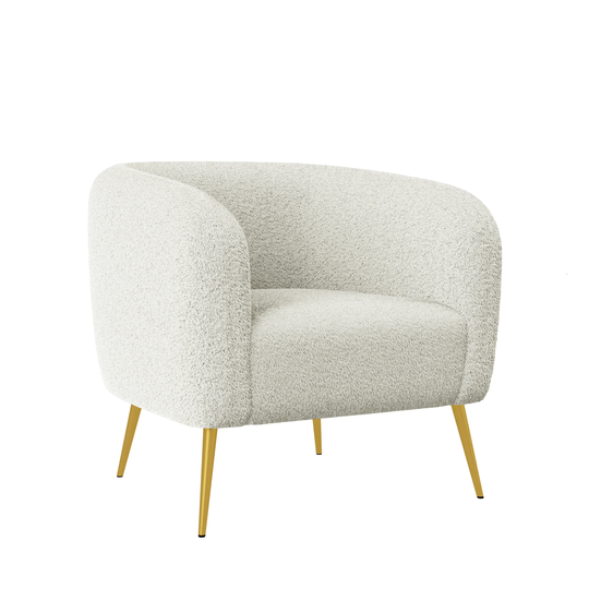 Carson Carrington Chandler Channel-Tufted Barrel Chair